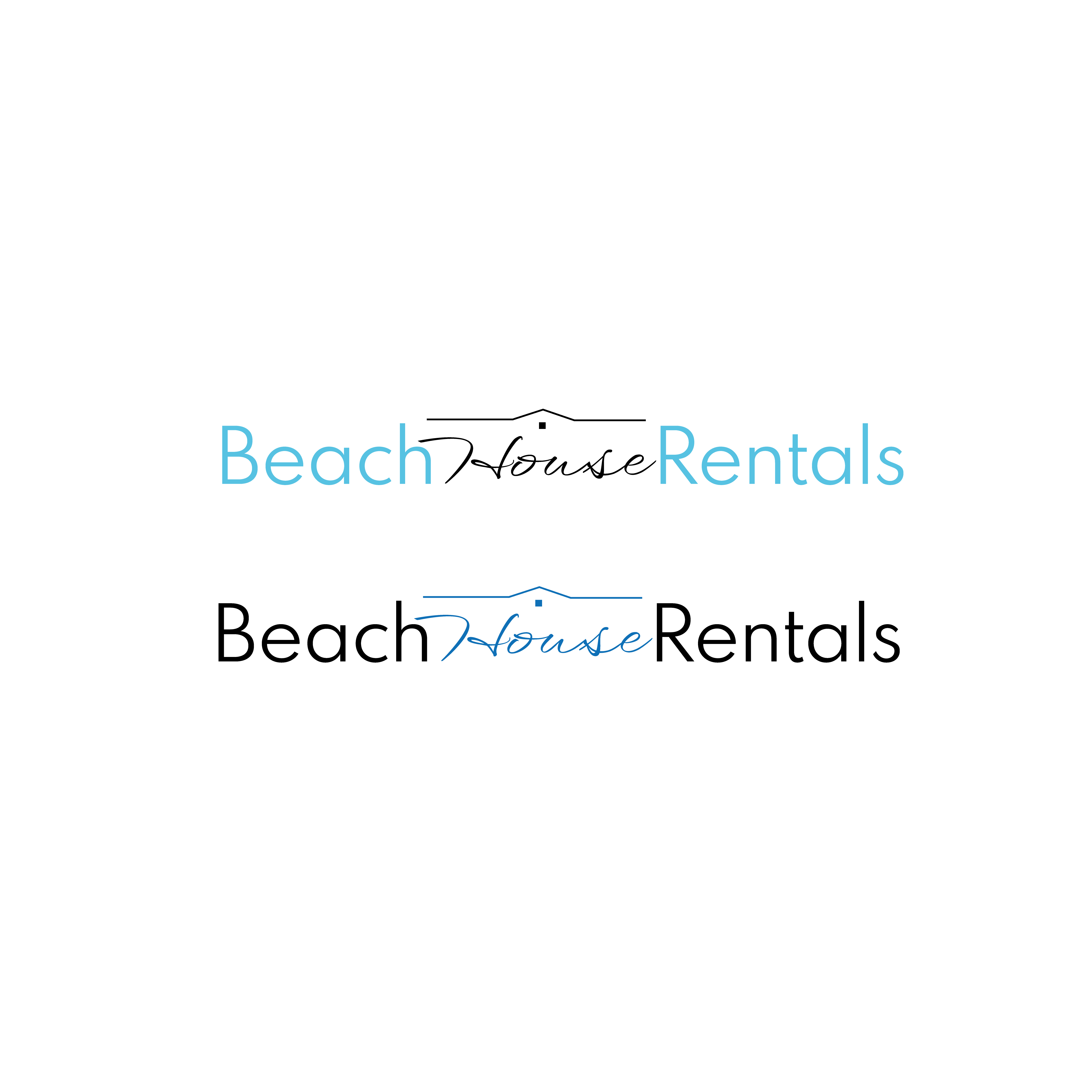 Logo Design by AbhishekkM'24 for Beach House Rentals  | Design #30408881