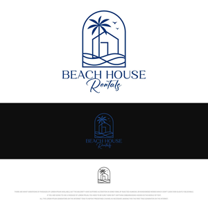Logo Design by fly  design for Beach House Rentals  | Design: #30402991