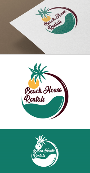 Logo Design by fly  design for Beach House Rentals  | Design: #30403242