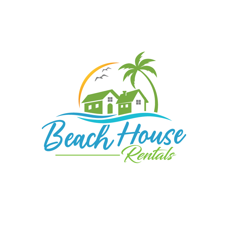 Logo Design by RAMDHONU for Beach House Rentals  | Design #30403216