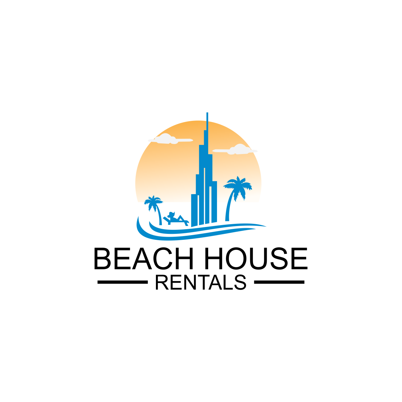 Logo Design by mohaliputra for Beach House Rentals  | Design #30414578