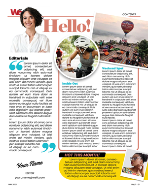 Magazine Design by artheirz for this project | Design: #30443646