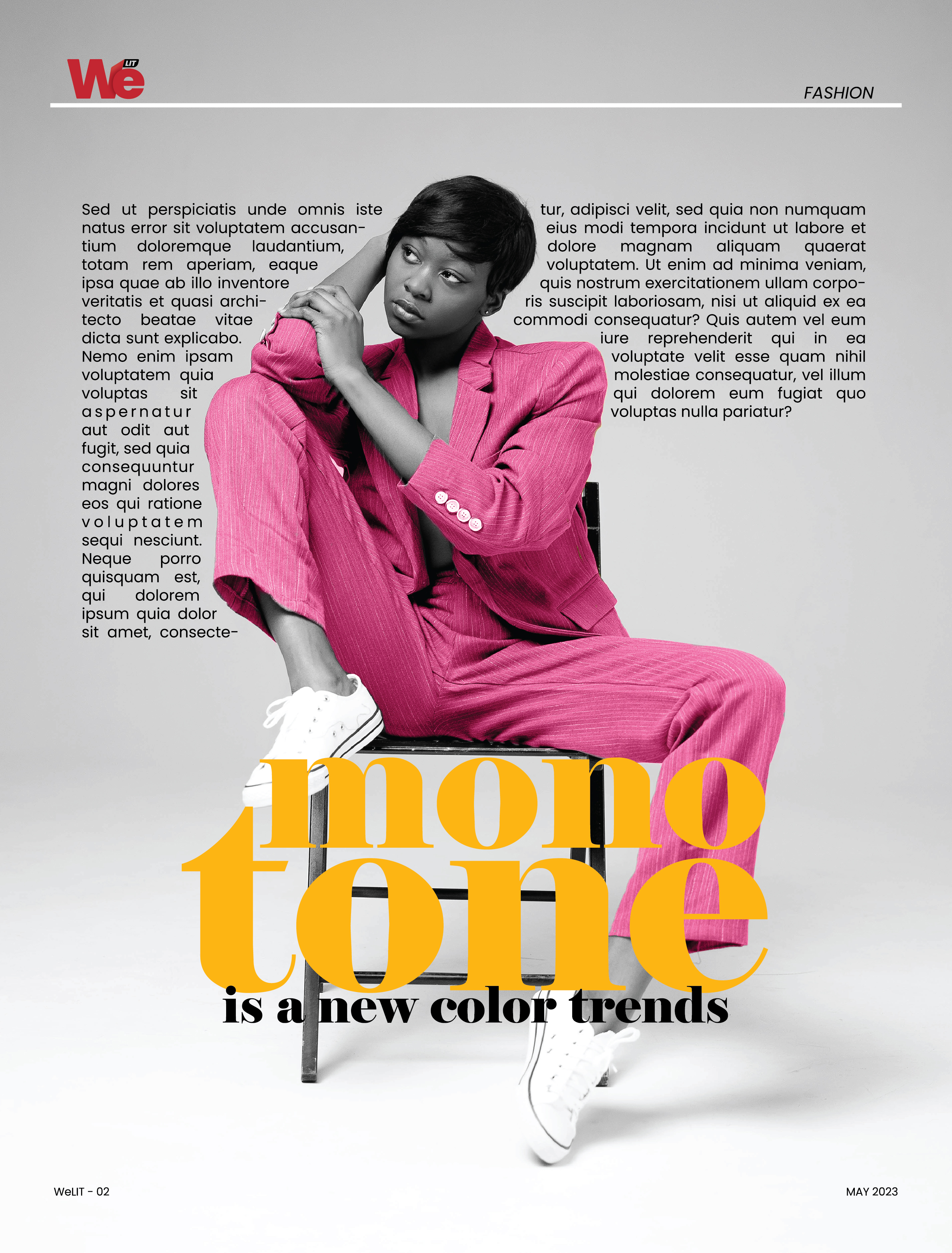 Magazine Design by artheirz for this project | Design #30443648