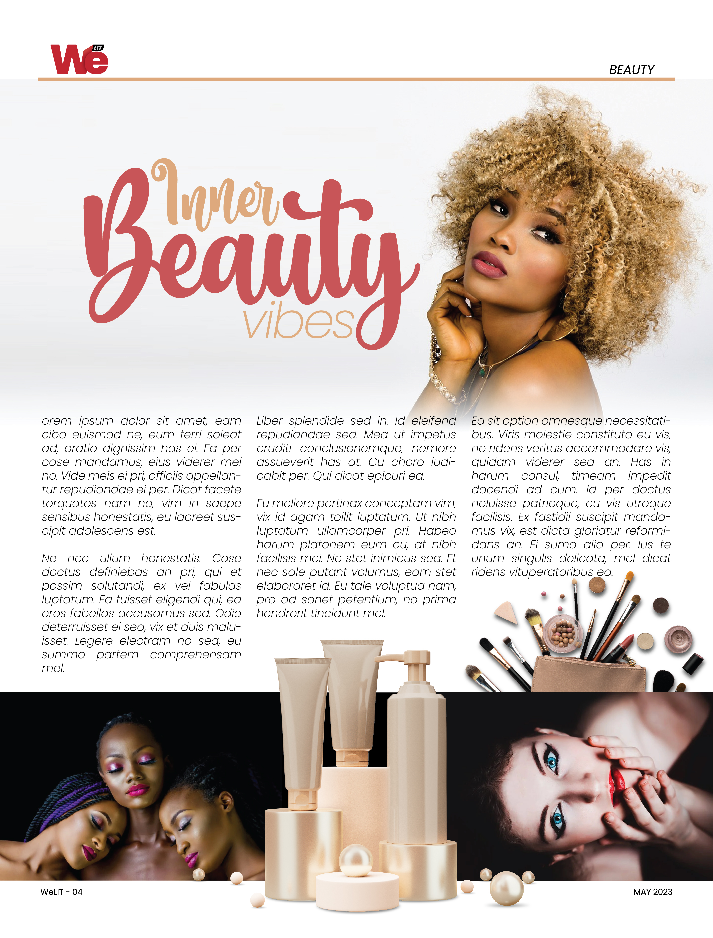 Magazine Design by artheirz for this project | Design #30443649