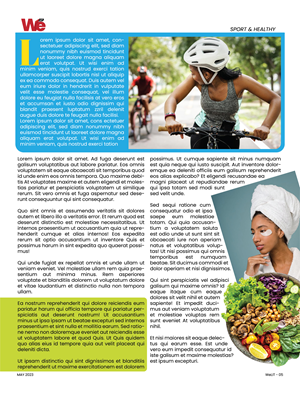 Magazine Design by artheirz for this project | Design: #30449750