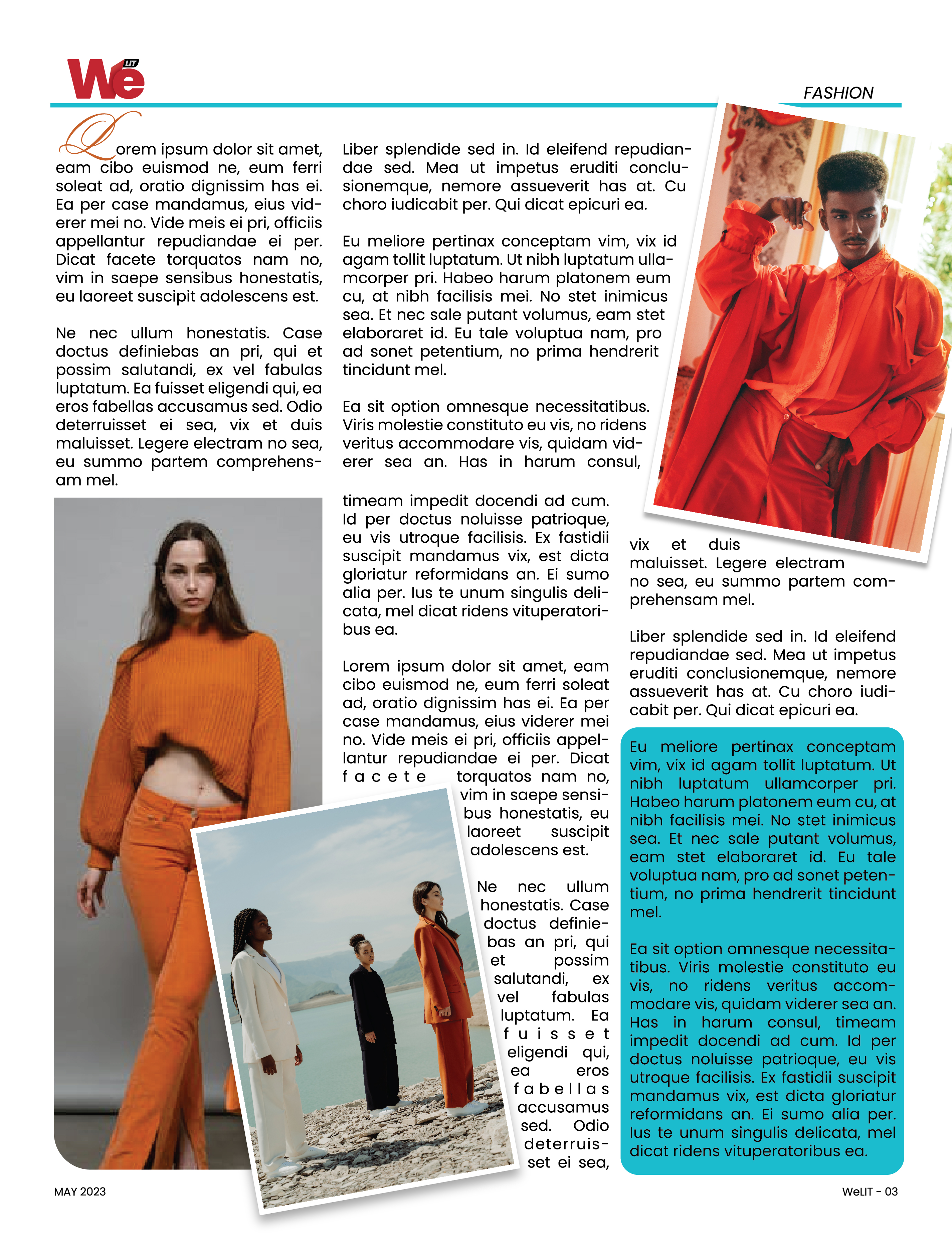 Magazine Design by artheirz for this project | Design #30449752