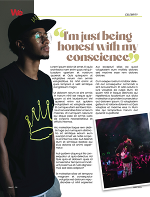 Magazine Design by artheirz for this project | Design: #30449753