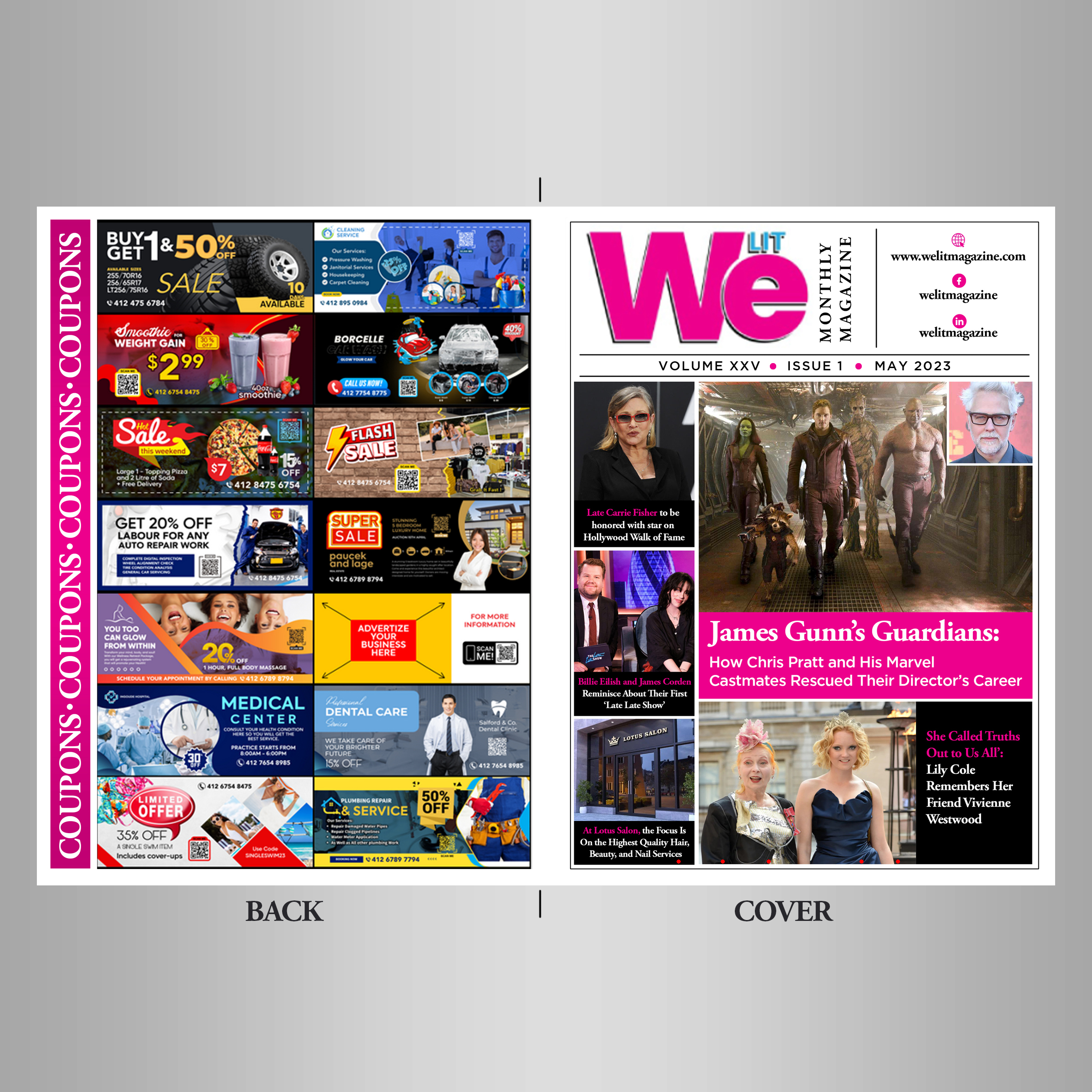 Magazine Design by Designers Hub for this project | Design #30435448