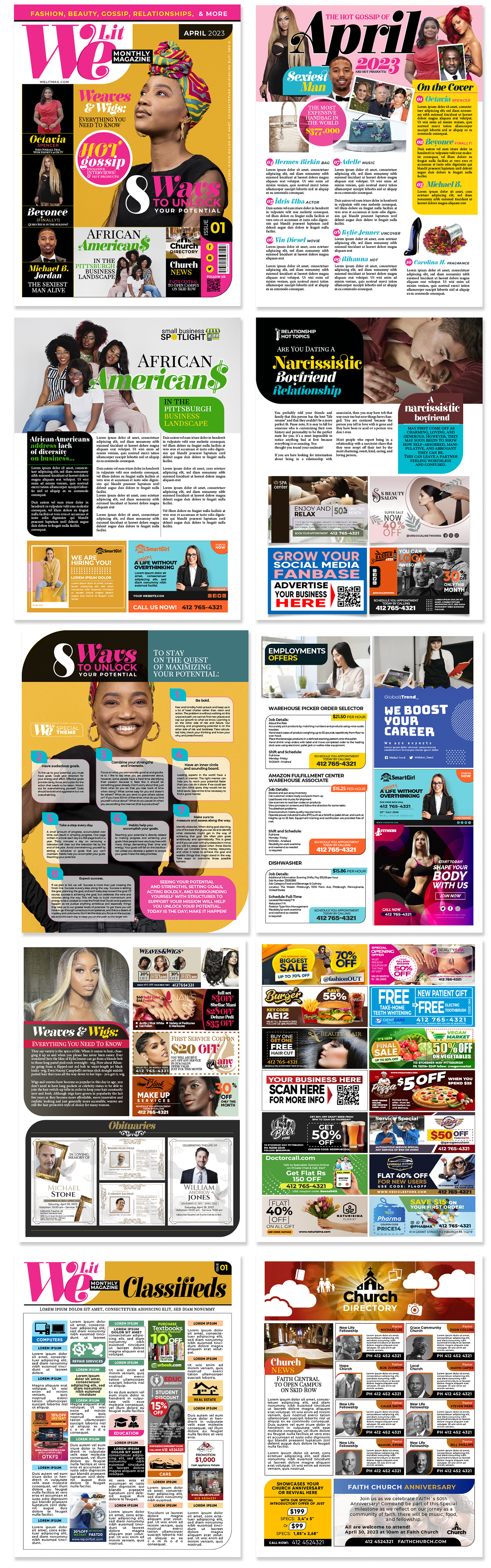 Magazine Design by Jose Lopez ( Verified Pro Designer ) for this project | Design #30442181