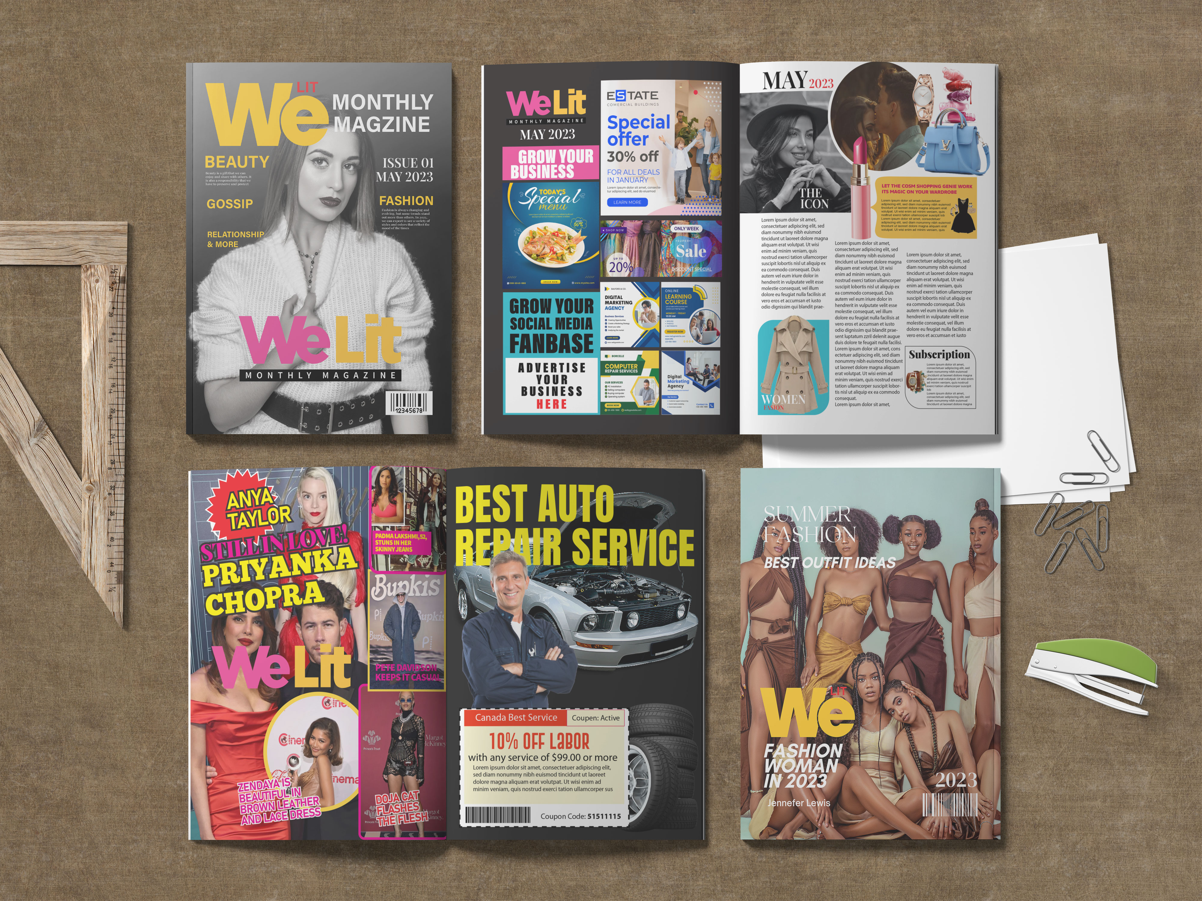 Magazin-Design von Usman_Live für dieses Projekt | Design #30440859