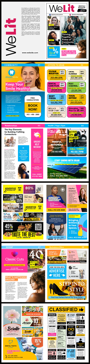 Magazine Design by JK18 for this project | Design: #30429011