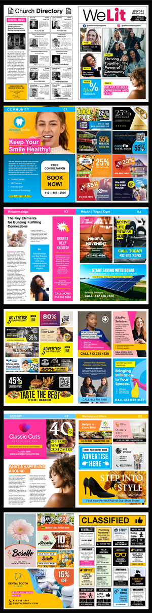 Magazine Design by JK18 for this project | Design: #30438131