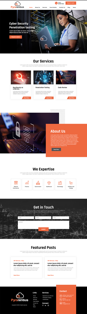 Wordpress Design by MAHABA for this project | Design: #30411087