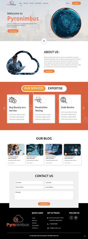 Wordpress Design by pb for this project | Design #30412259