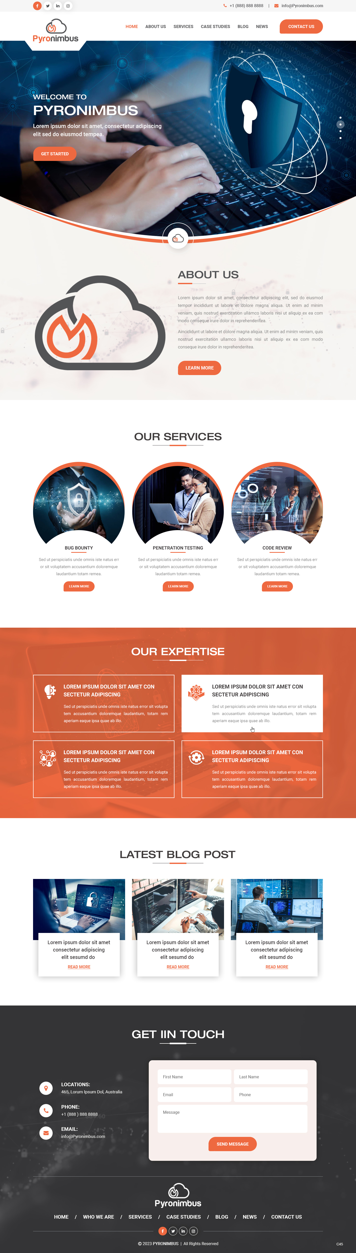 Wordpress Design by pb for this project | Design #30412260