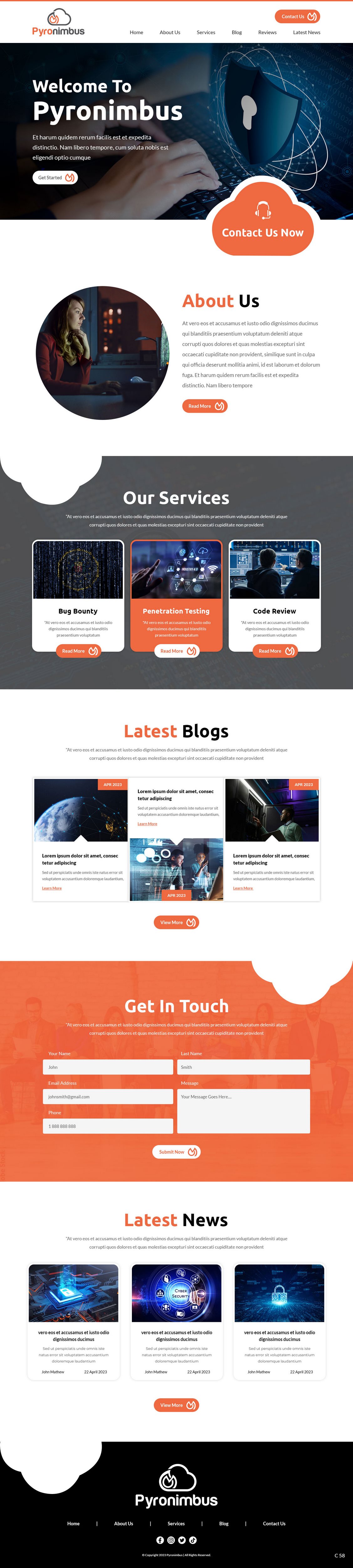 Wordpress Design by pb for this project | Design #30412264