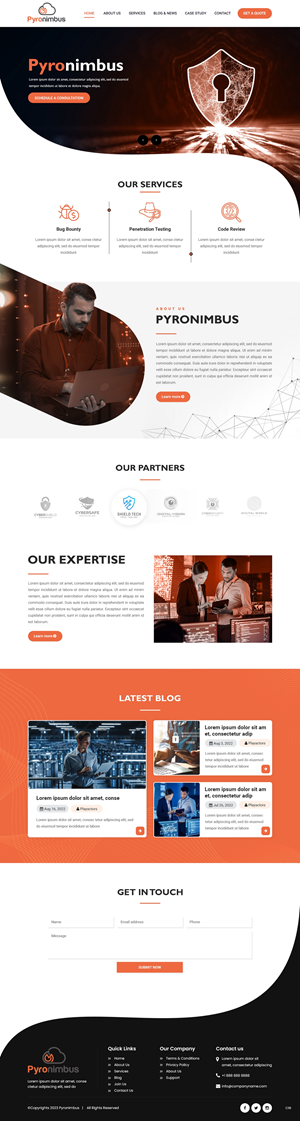 Wordpress Design by pb for this project | Design: #30419188