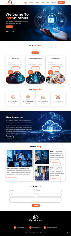 Wordpress Design by pb for this project | Design: #30419192