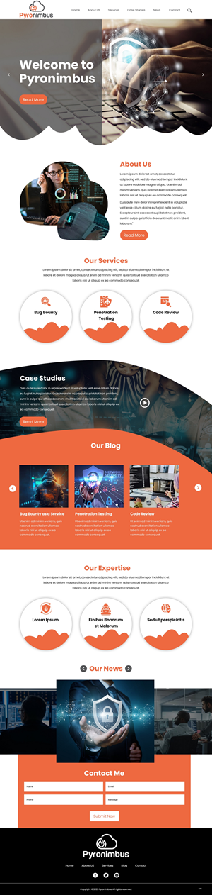 Wordpress Design by pb for this project | Design: #30419195