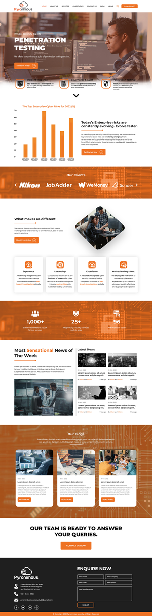 Wordpress Design by creative.bugs for this project | Design: #30407682
