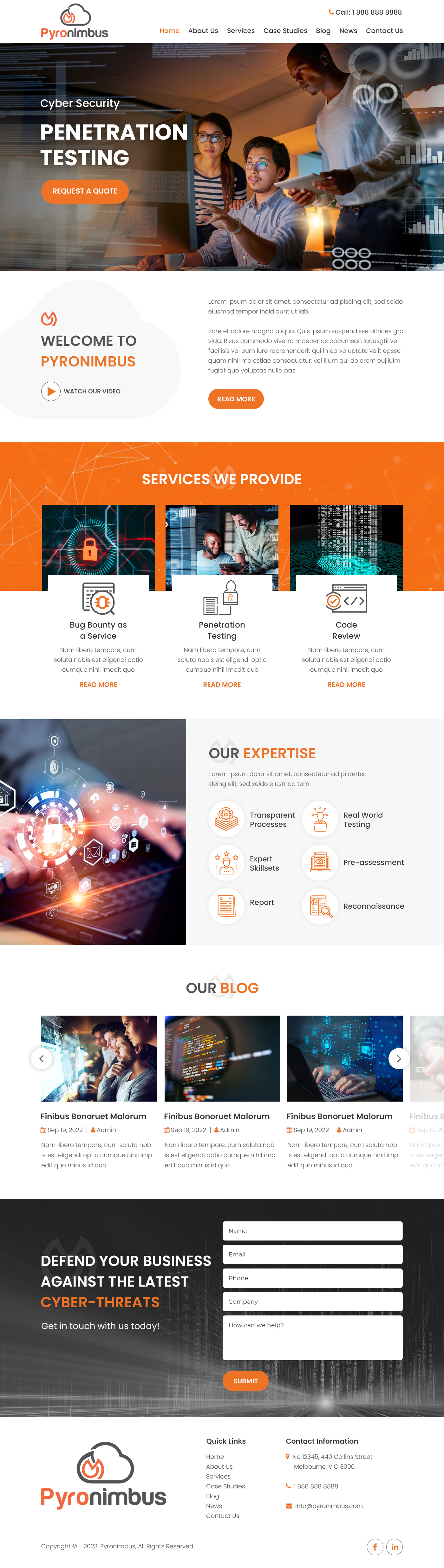 Wordpress Design by Starlyn DS for this project | Design #30408068