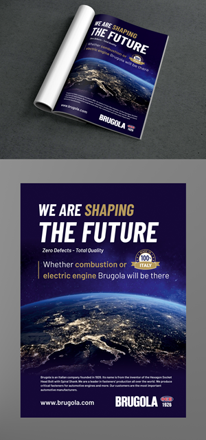Advertisement Design by **Rose** for Brugola OEB Industriale | Design: #30406211