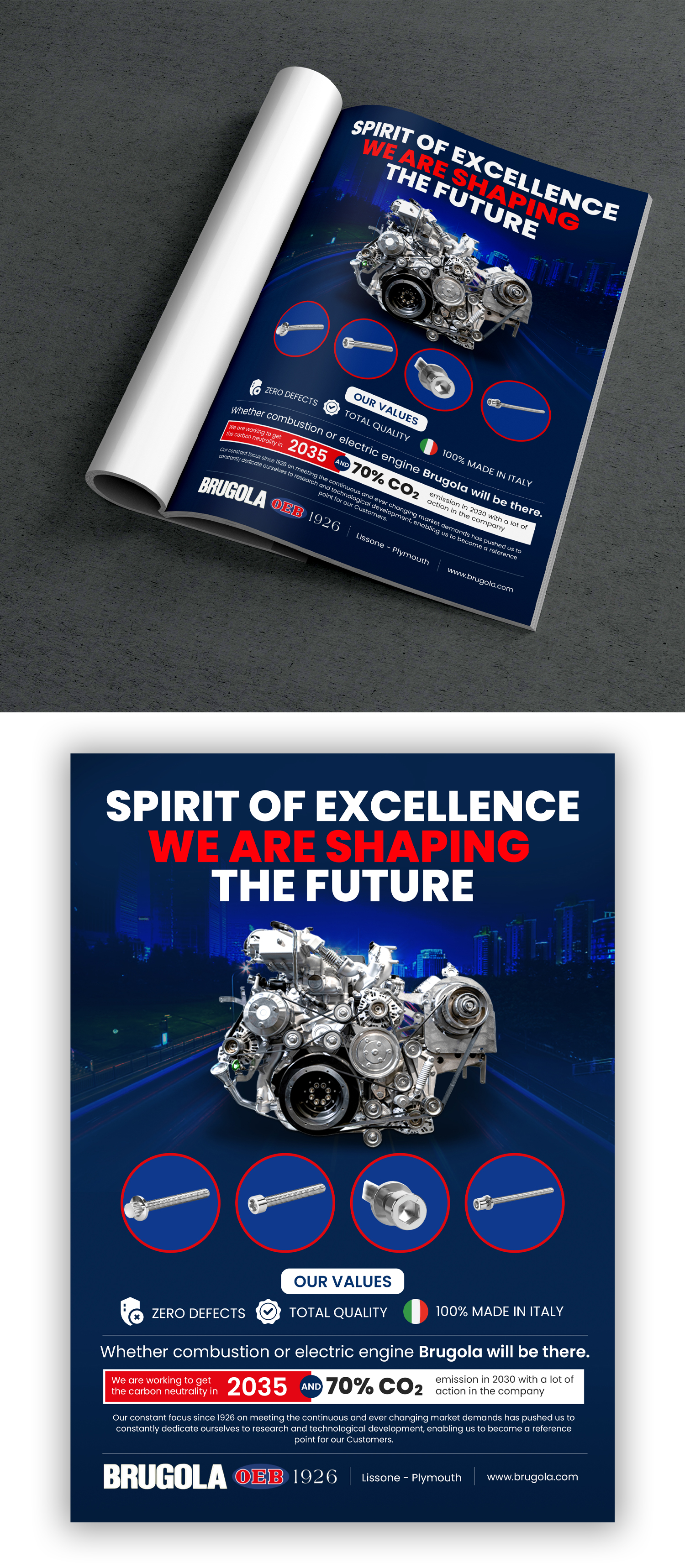 Advertisement Design by debdesign for Brugola OEB Industriale | Design #30407544