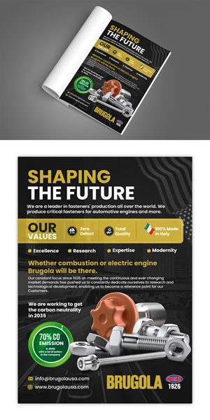 Advertisement Design by debdesign for Brugola OEB Industriale | Design: #30407548