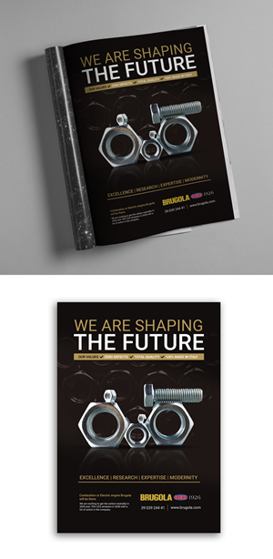 Advertisement Design by debdesign for Brugola OEB Industriale | Design: #30407734