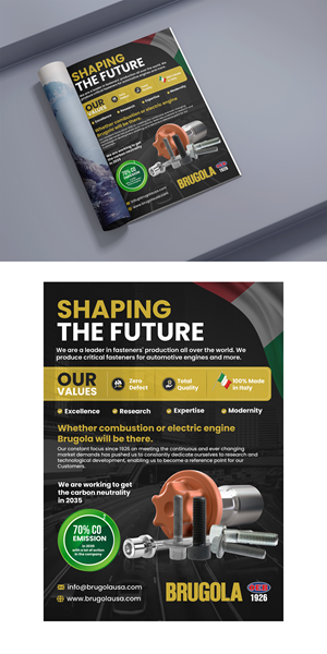 Advertisement Design by debdesign for Brugola OEB Industriale | Design: #30410220