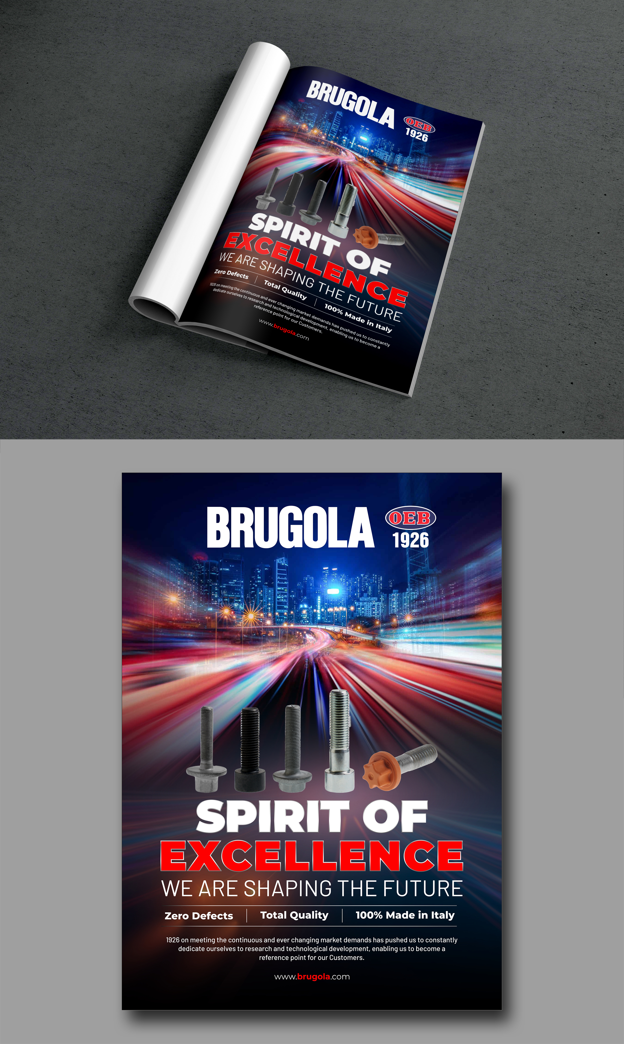 Advertisement Design by ecorokerz for Brugola OEB Industriale | Design #30417857