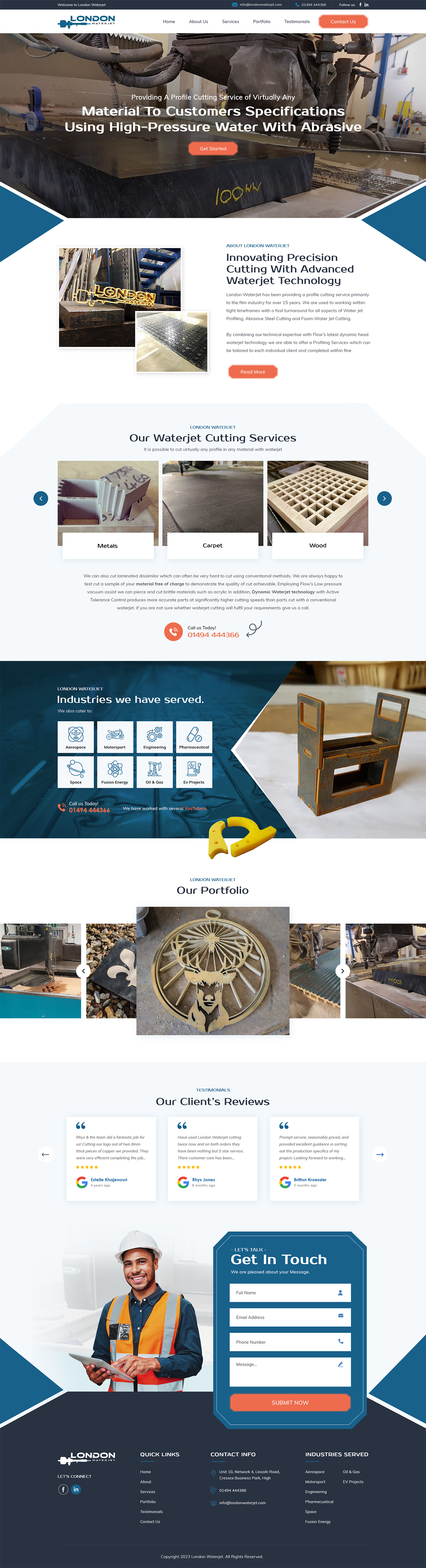 Squarespace Design by AR Design Agency for this project | Design #30409440