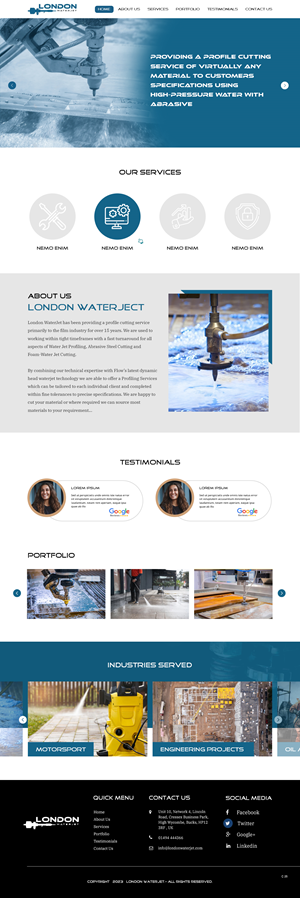 Squarespace Design by pb for this project | Design: #30408552