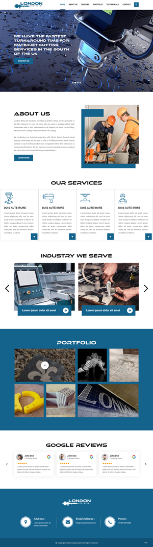 Squarespace Design by pb for this project | Design: #30408554