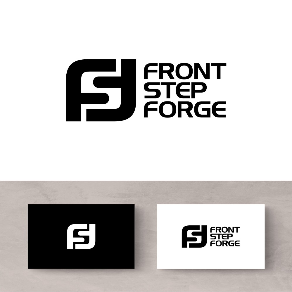 Logo Design by south door for Front step forge | Design #30431857