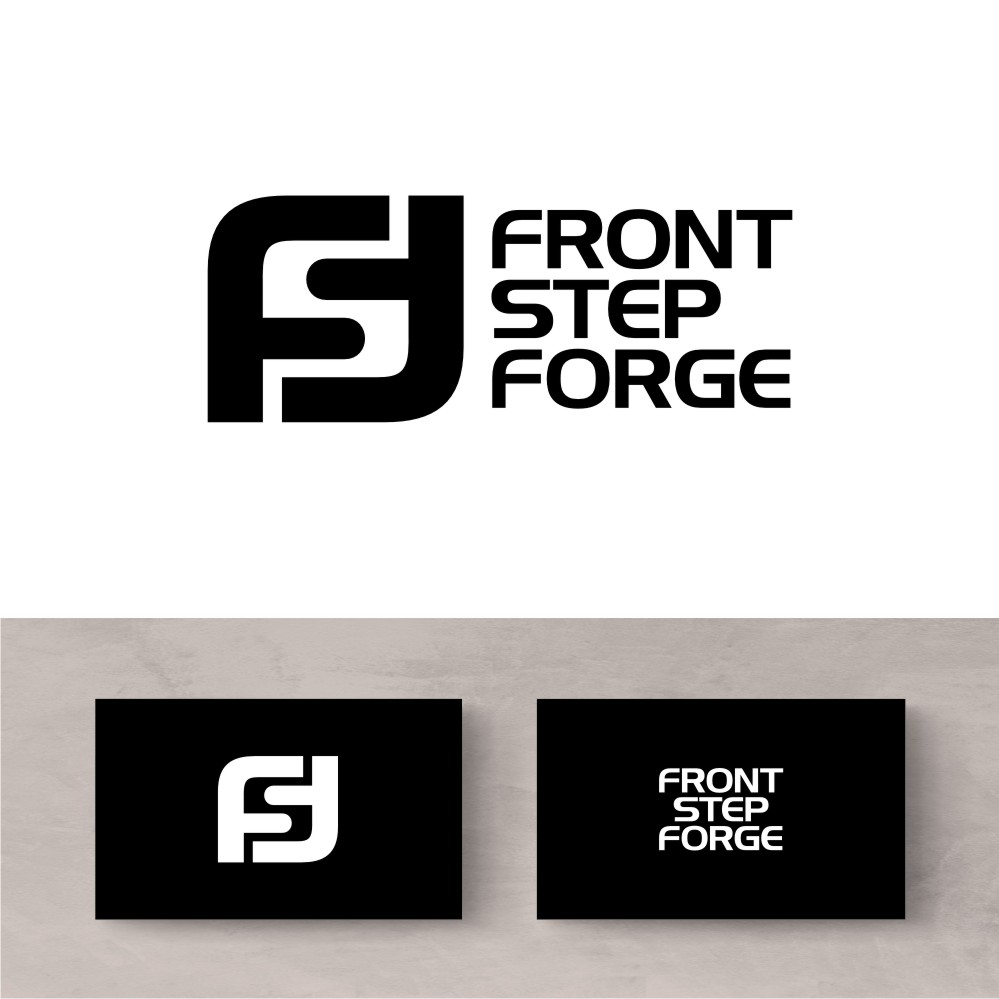 Logo Design by south door for Front step forge | Design #30431876