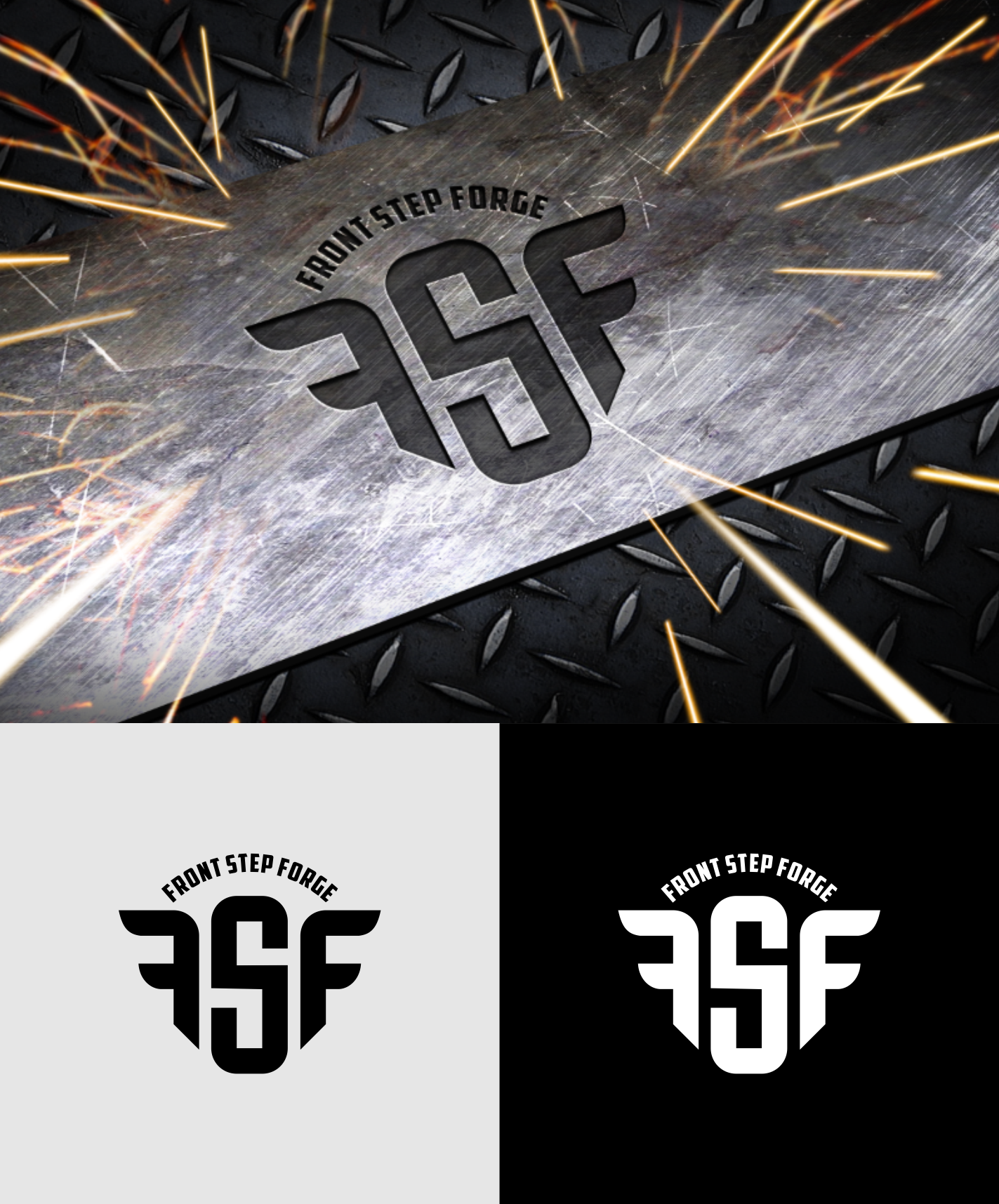 Design de Logo par Pak We Designs pour Front step forge | Design #30426753