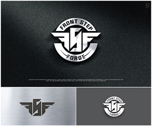 Logo Design by D_Mantra for Front step forge | Design #30403799