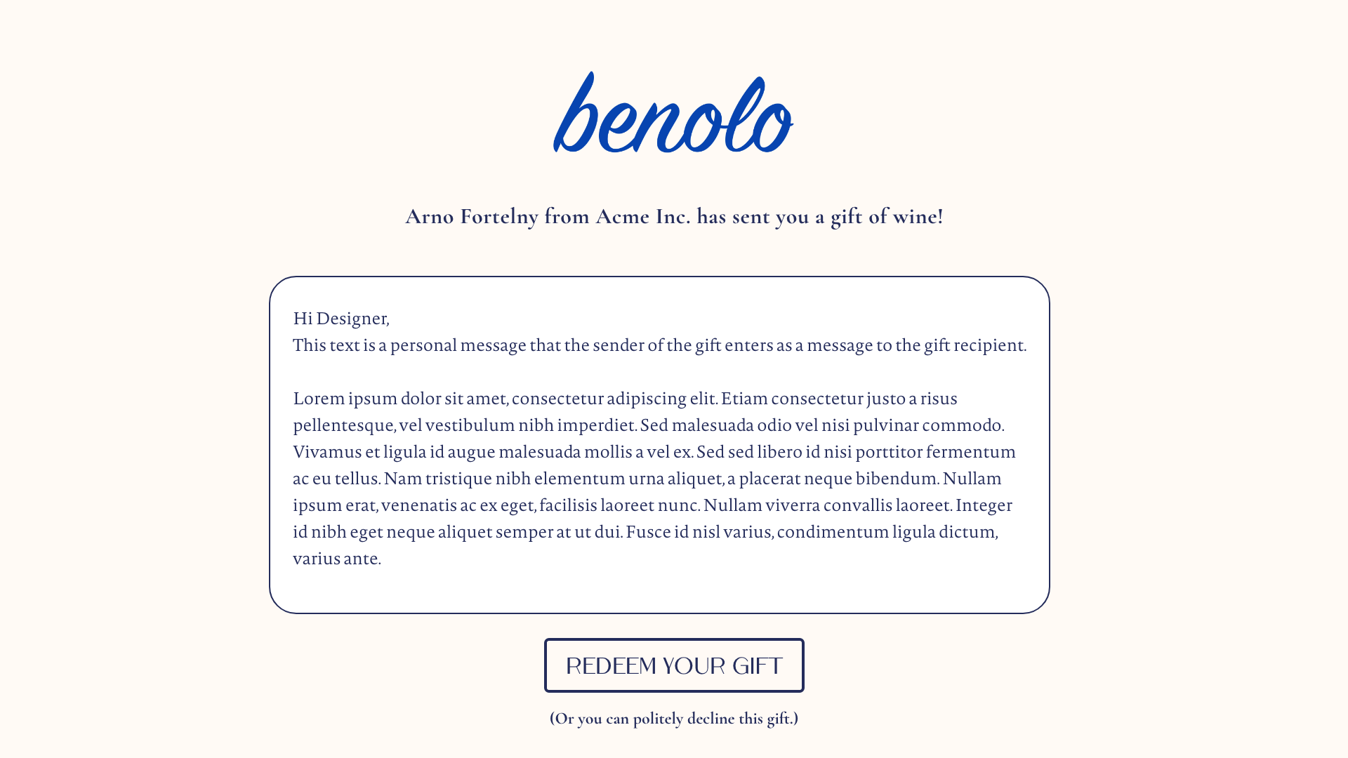 Web Design by Pamela Mannino and Scott Bonas for Benolo | Design #30430622