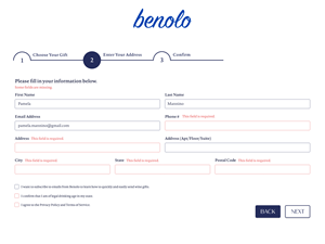 Web Design by Pamela Mannino and Scott Bonas for Benolo | Design: #30430685