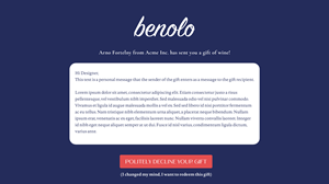 Web Design par Pamela Mannino and Scott Bonas pour Benolo | Design : #30430706