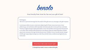 Web Design par Pamela Mannino and Scott Bonas pour Benolo | Design : #30430712