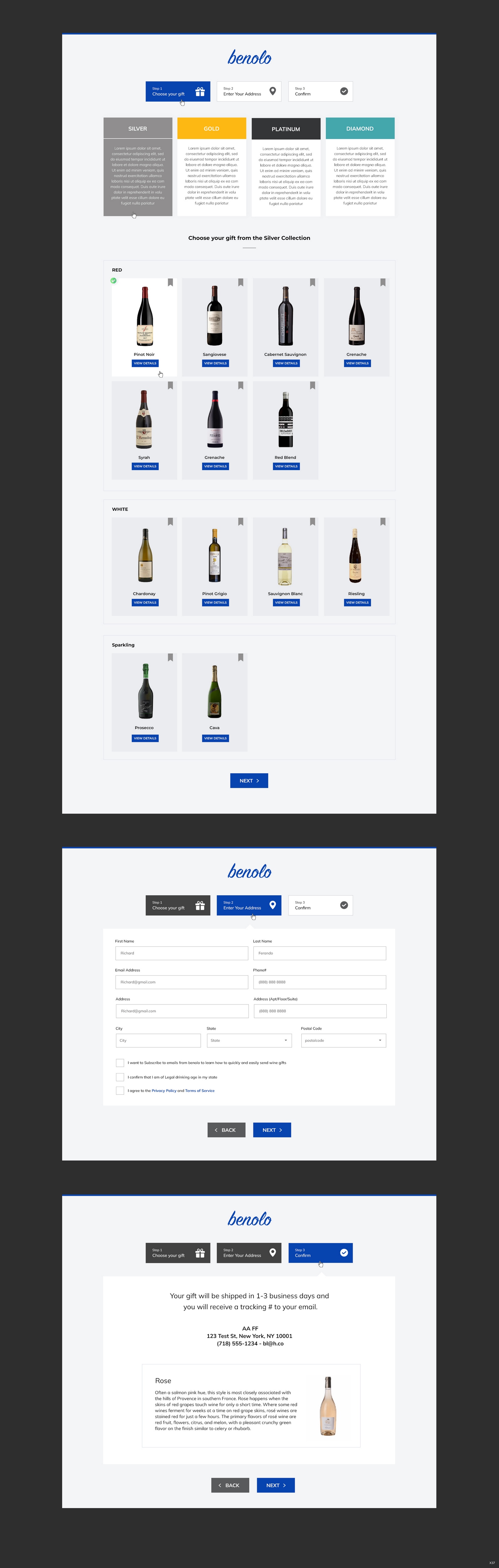 Web Design by pb for Benolo | Design #30412237