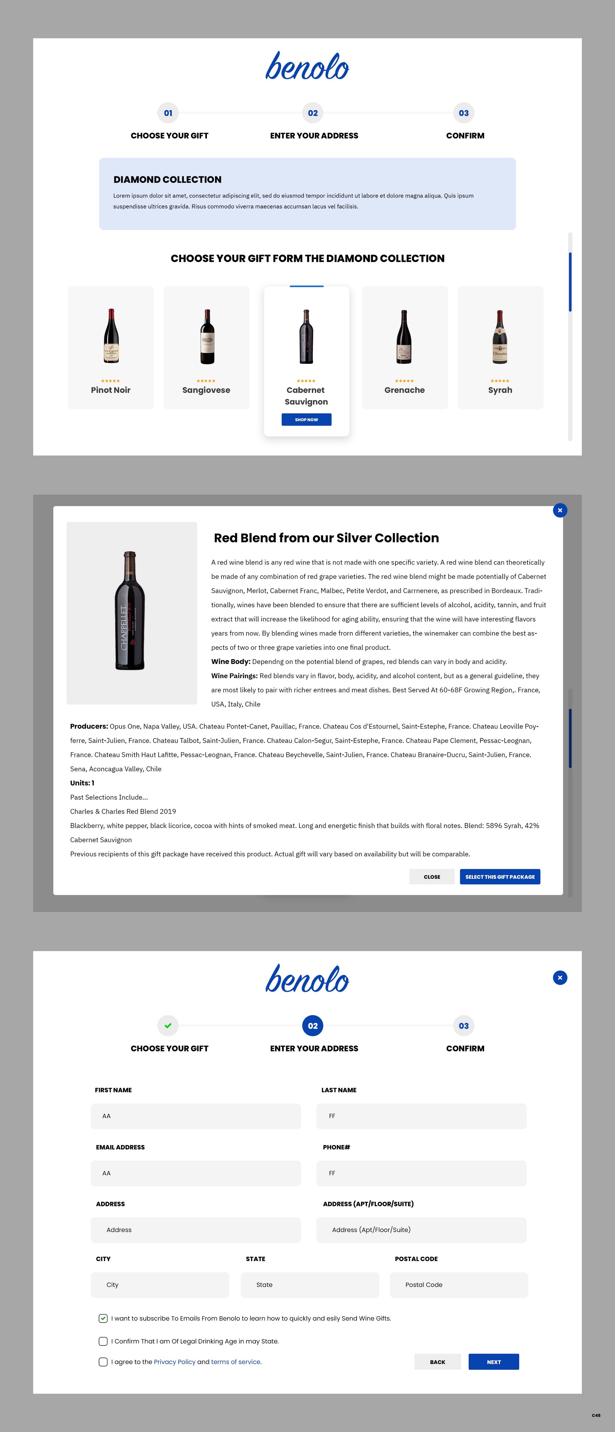 Web Design by pb for Benolo | Design #30412238
