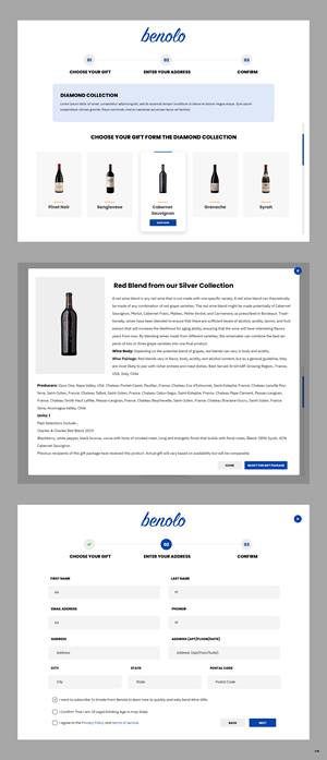 Web Design par pb pour Benolo | Design : #30412238