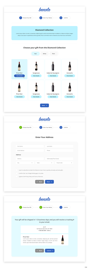 Web Design par pb pour Benolo | Design : #30412240