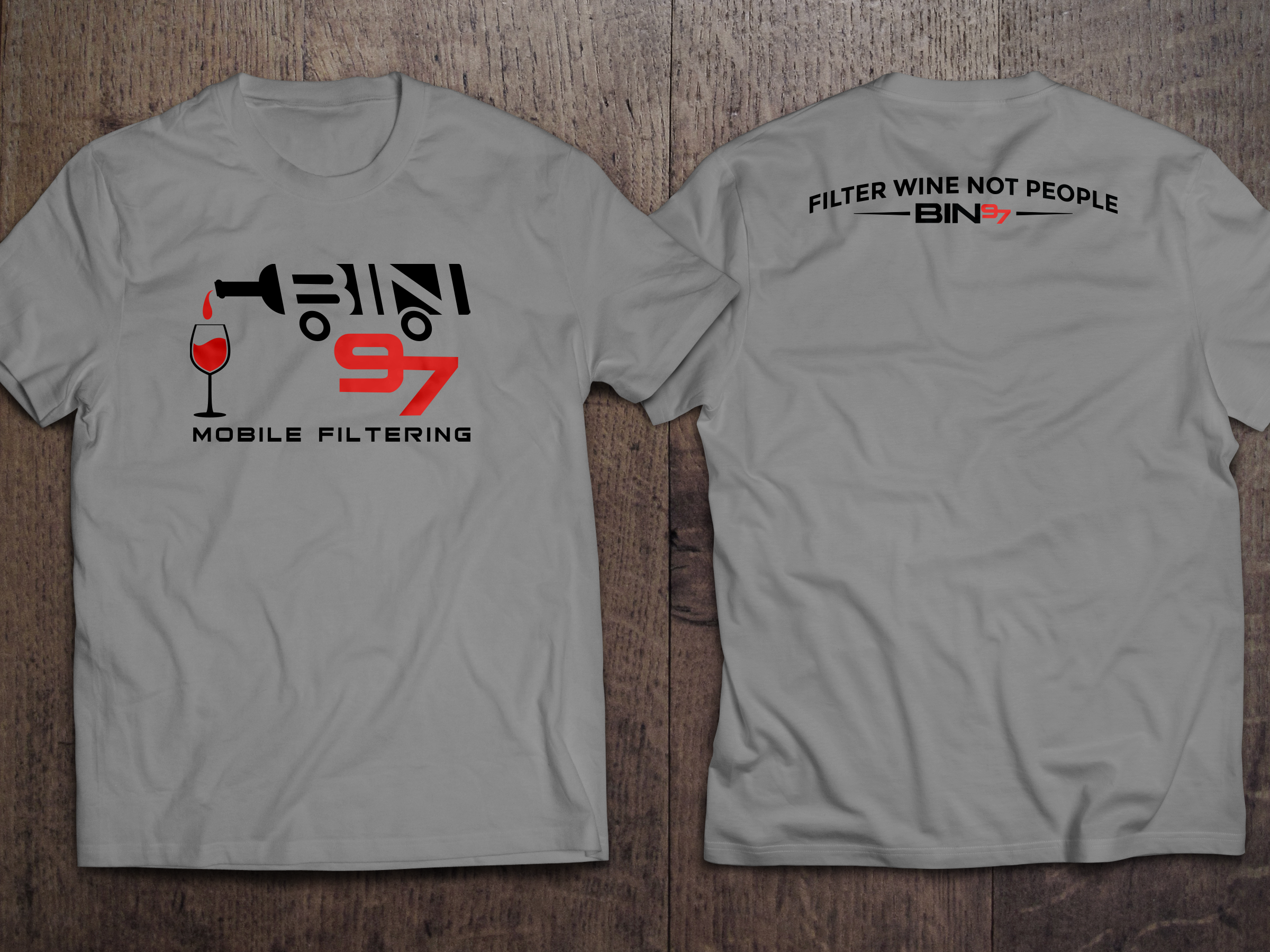 T-shirt Design by normi for Bin 97 Equipment Inc | Design #30409271