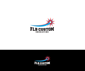 Logo Design by Genex Designs for Frickin Laser Beam Custom Engravings | Design: #30409229