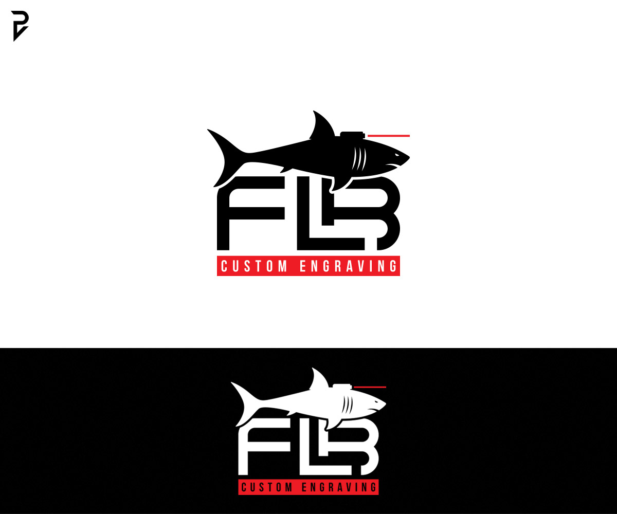 Diseño de Logo por poisonvectors para Frickin Laser Beam Custom Engravings | Diseño #30409378