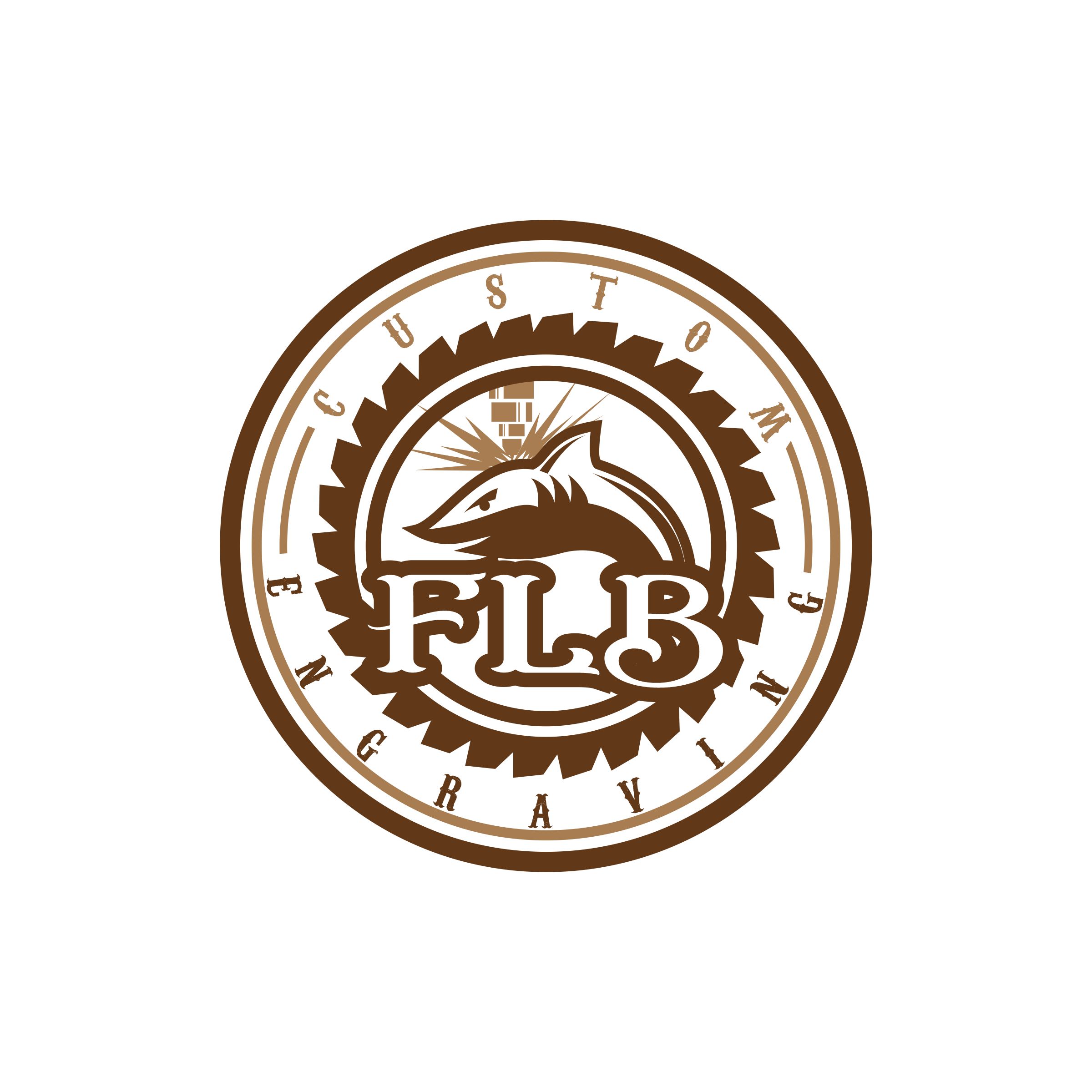 Logo Design by creative.bugs for Frickin Laser Beam Custom Engravings | Design #30407545